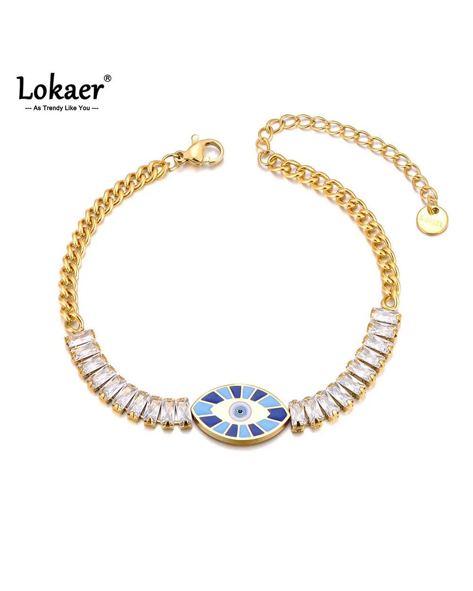 Lucky Evil Eye Bead Bracelet