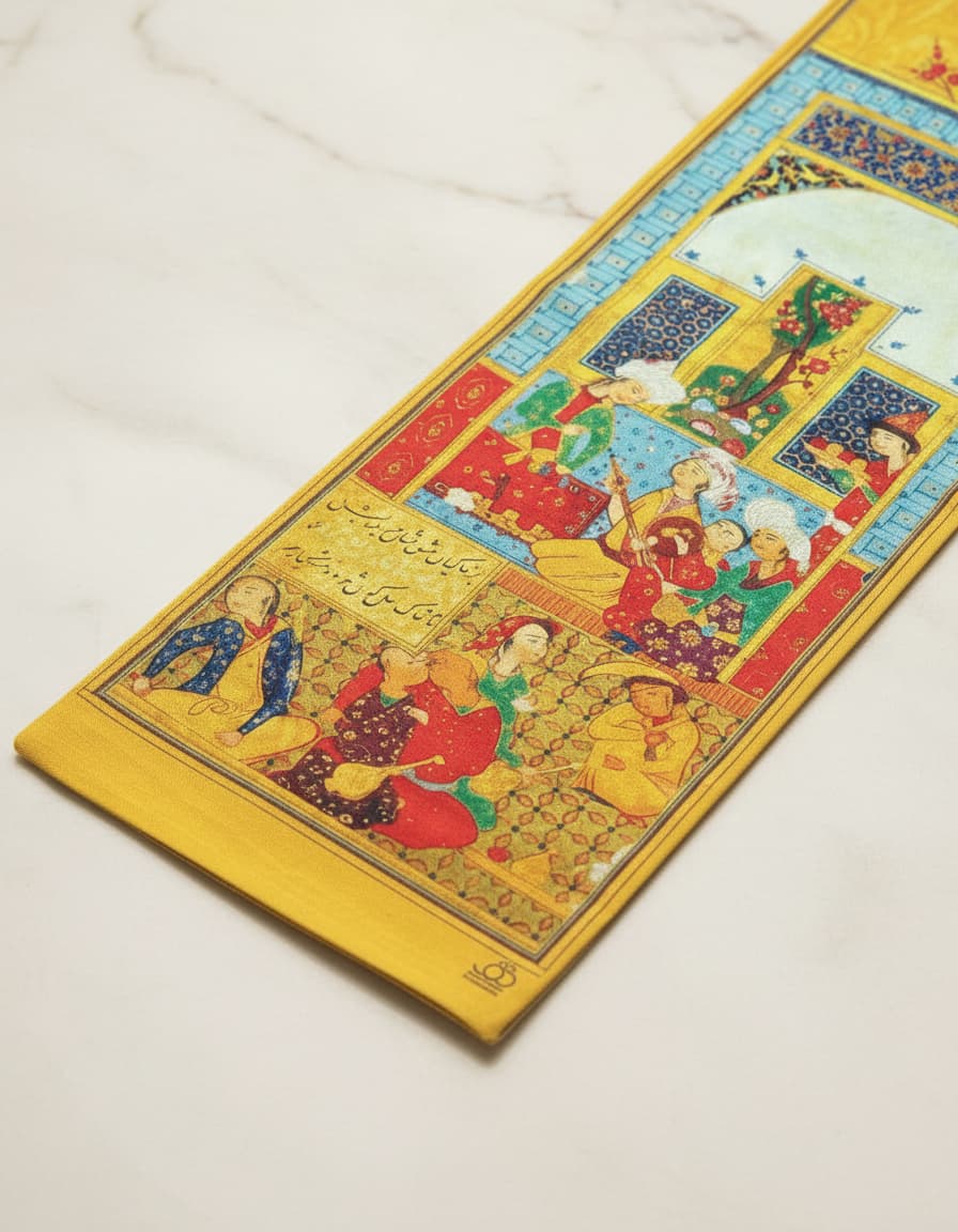 Golden Sunbeam Persian Miniature Runner