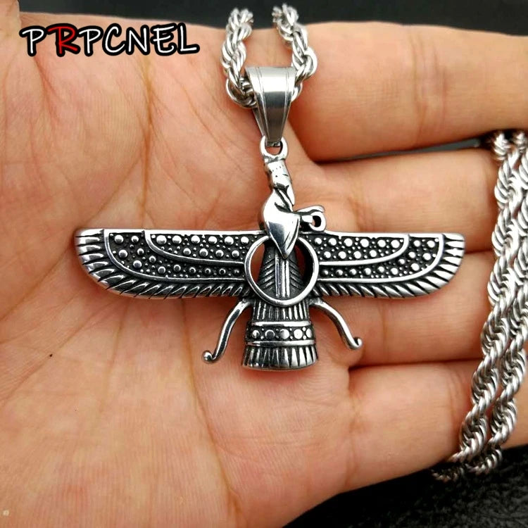 Farvahar Wing Pendant Necklace