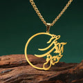 Jeshayuan Persian Farsi Poem Handwriting Pendant