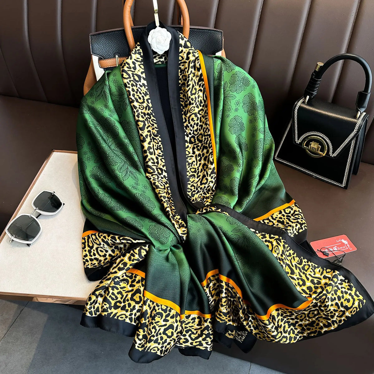 Luxury Silk Long Scarf Wrap