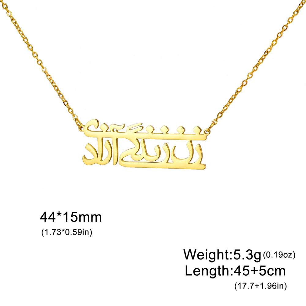 Woman Life Freedom Necklace by Adrissa Design — view 6
