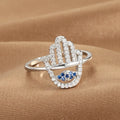 Fatima Hand Evil Eye Ring