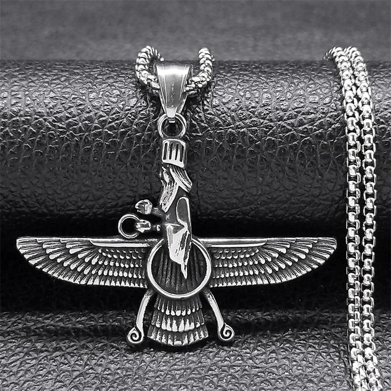 Farvahar Amulet Chain Necklace