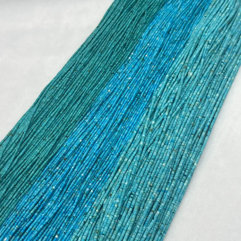 Turquoise & Lapis Bead Strand — DIY Jewelry Making by Adrissa Design