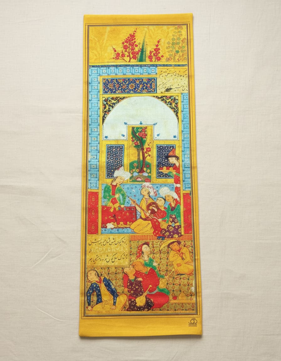 Golden Sunbeam Persian Miniature Runner