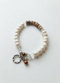 Mixed Bead Charm Bracelet