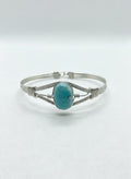 Turquoise Cabochon Wire Cuff