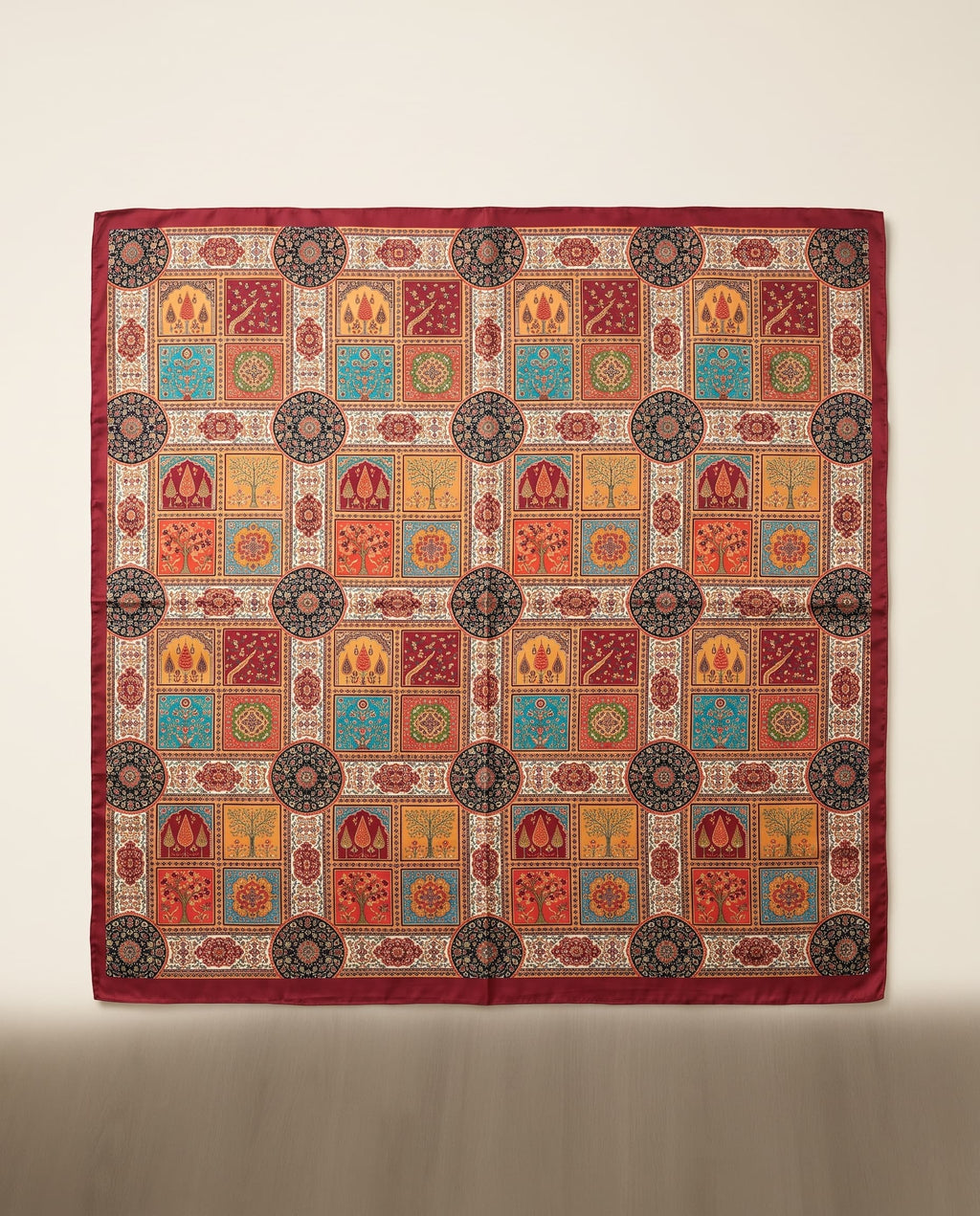 Vault of Tabriz Silk Scarf by Adrissa Design — view 3
