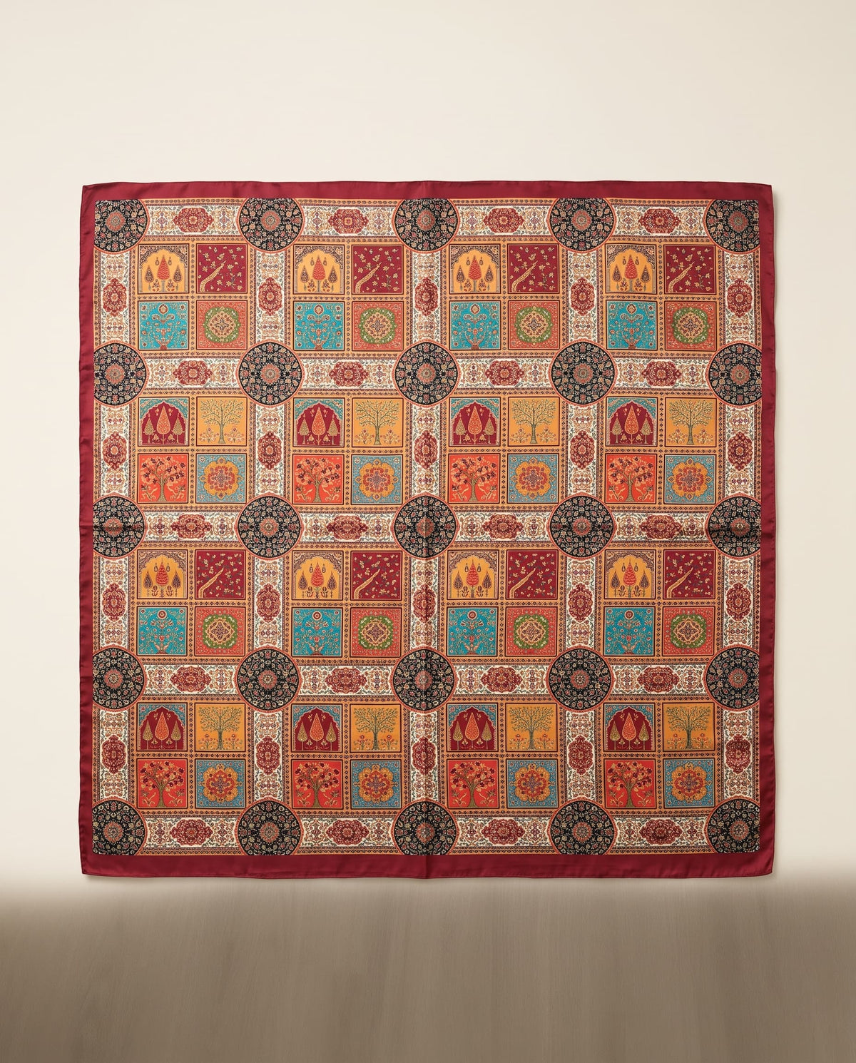 Vault of Tabriz Silk Scarf