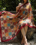 Vault of Tabriz Silk Scarf by Adrissa Design