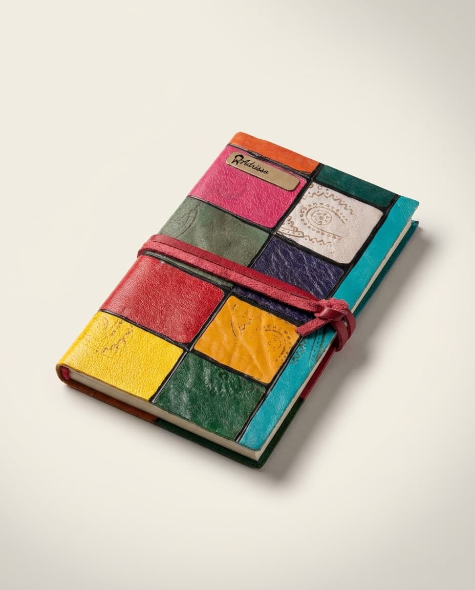 Rainbow Patchwork Wallet