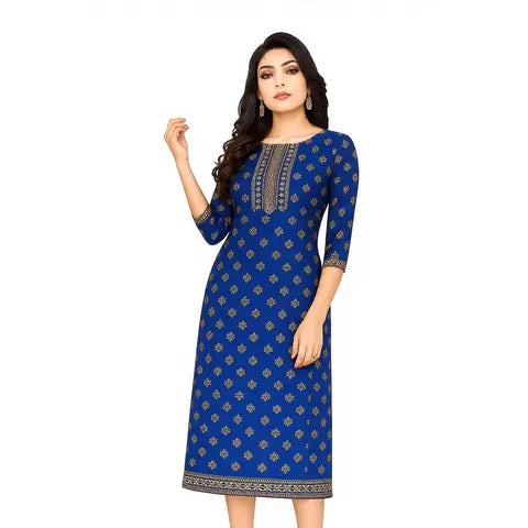 Kurdish Floral Print Sheath Dress by Adrissa Design